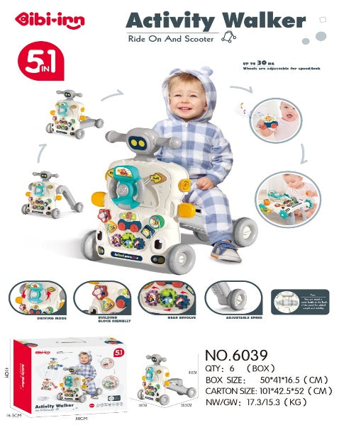 5 IN 1 BABY WALKER