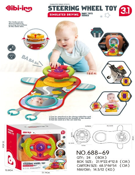 B/O STEERING WHEEL WITH SOUND/LIGHT