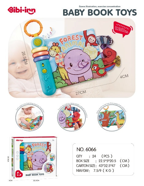 ANIAML MUSIC CLOTH BOOK