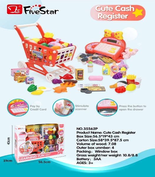 CASH REGISTER WITH CALULATION/SOUND