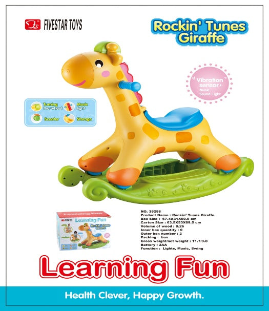 2IN1 GIRAFFE CAR