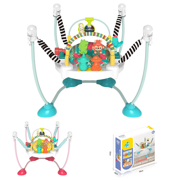 U-Shaped Baby Jumping Chair – Green