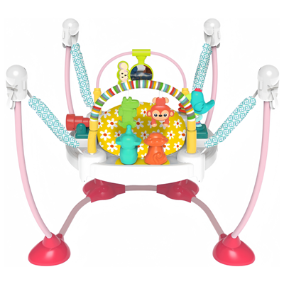 U-SHAPED BABY JUMPING CHAIR(PINK)