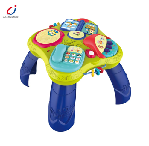 2-IN-1 BABY EDUCATION GAME TABLE(BLUE)