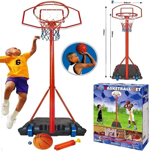 Premium Kids Basketball Stand Set