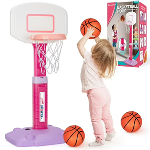 Kids Basketball Stand with 14cm Ball & Pump