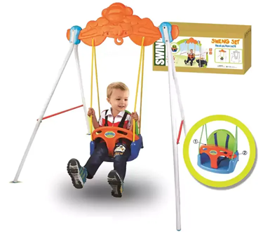 Large Kids Garden Swing Set