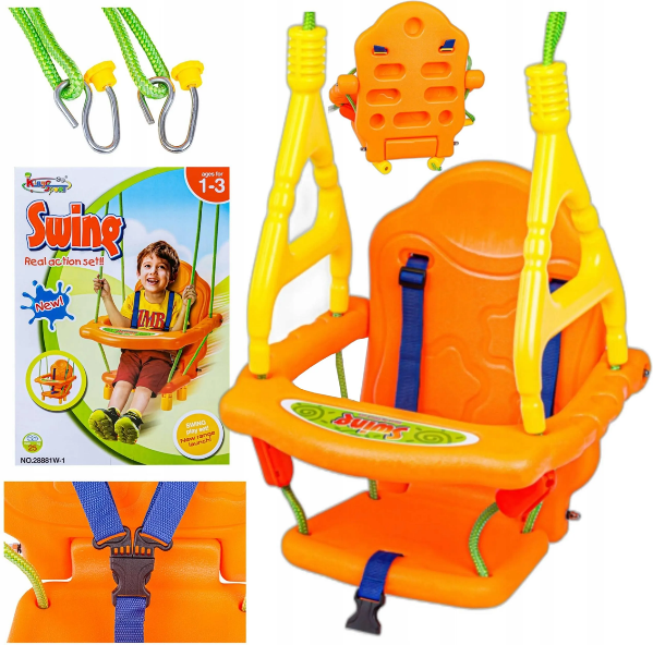 Kids Swing Seat with Frame