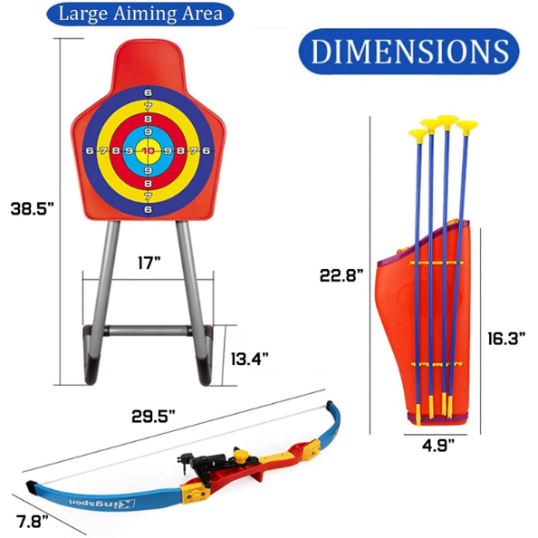 Light-Up Kids Archery Set with Batteries