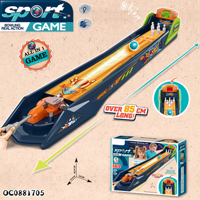 Kids Bowling Alley Game Set