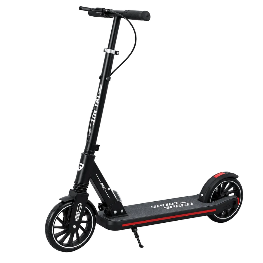 PU Wheel Scooter 200mm with Brake & Shock Absorption