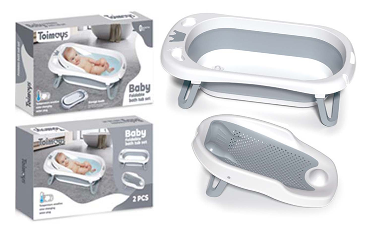 Baby Bathtub Set with Rinse Cup