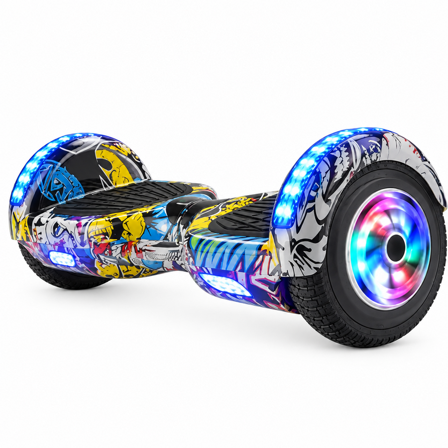 Self-Balancing Hoverboard 6.5" with Bluetooth & Lights