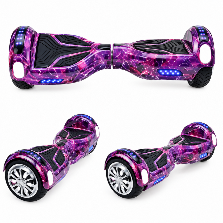 Self-Balancing Hoverboard 6.5" with Bluetooth & Lights