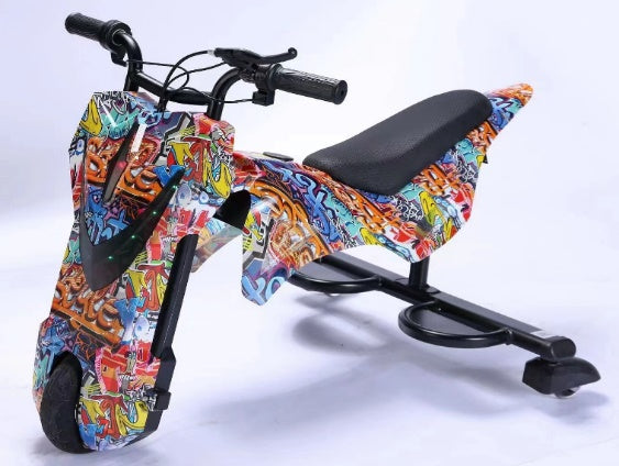 Drift Scooter 8" with Bluetooth, Lights & Shock Absorption