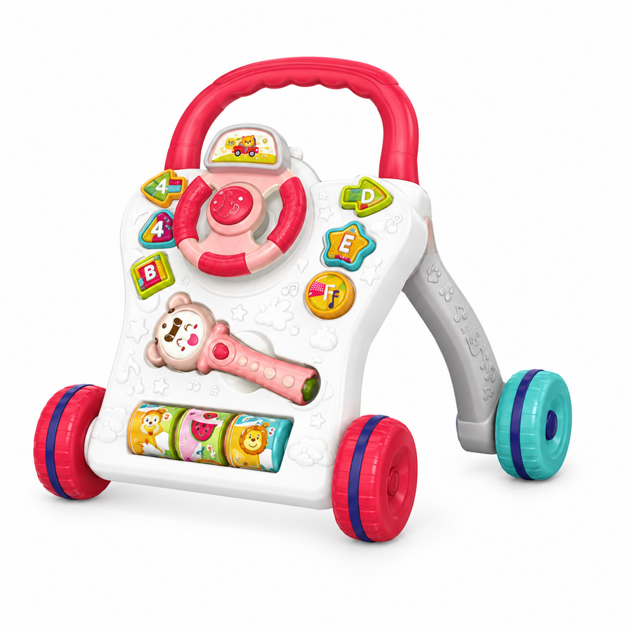 Baby Ride-On Walking Car – Red