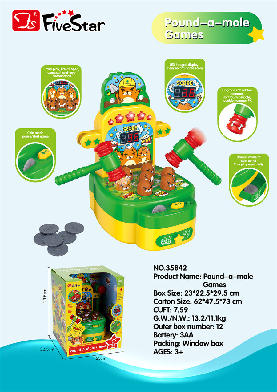 Whack-An-Alien Arcade Game