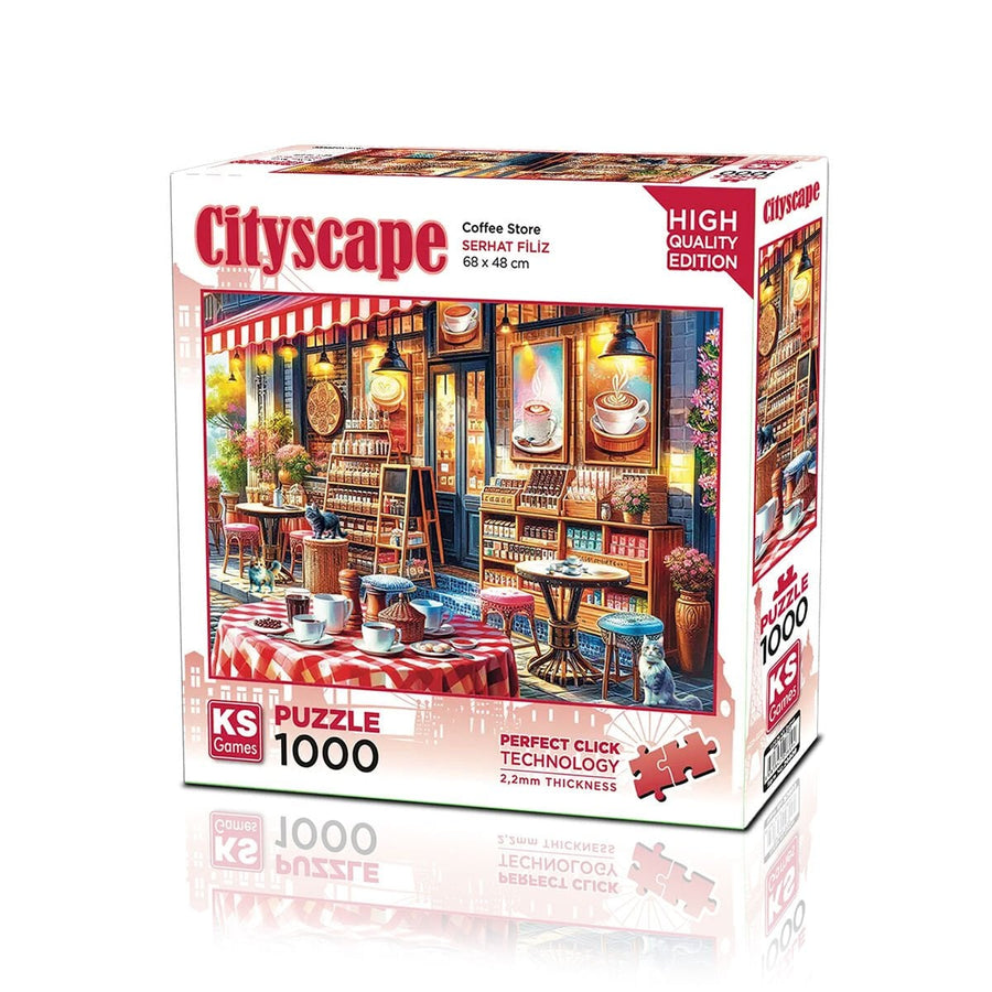 KS Games Puzzle Coffee Store - 1000 PCS