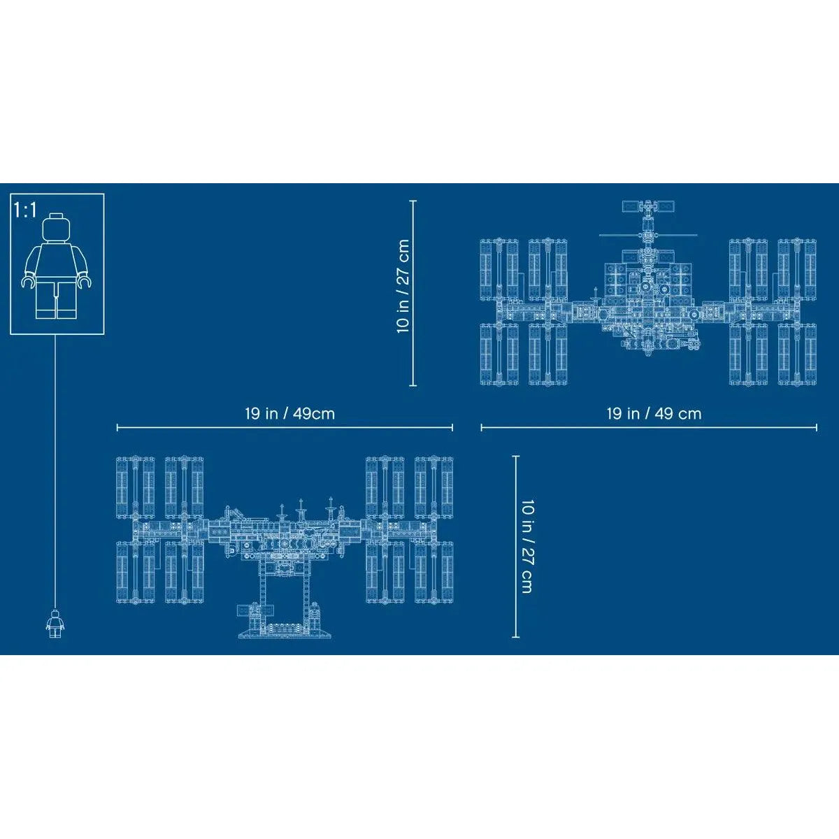 LEGO Ideas 21321 International Space Station Building Kit