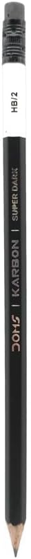 Doms Karbon RT Super Dark Graphite Pencil 12-Pieces