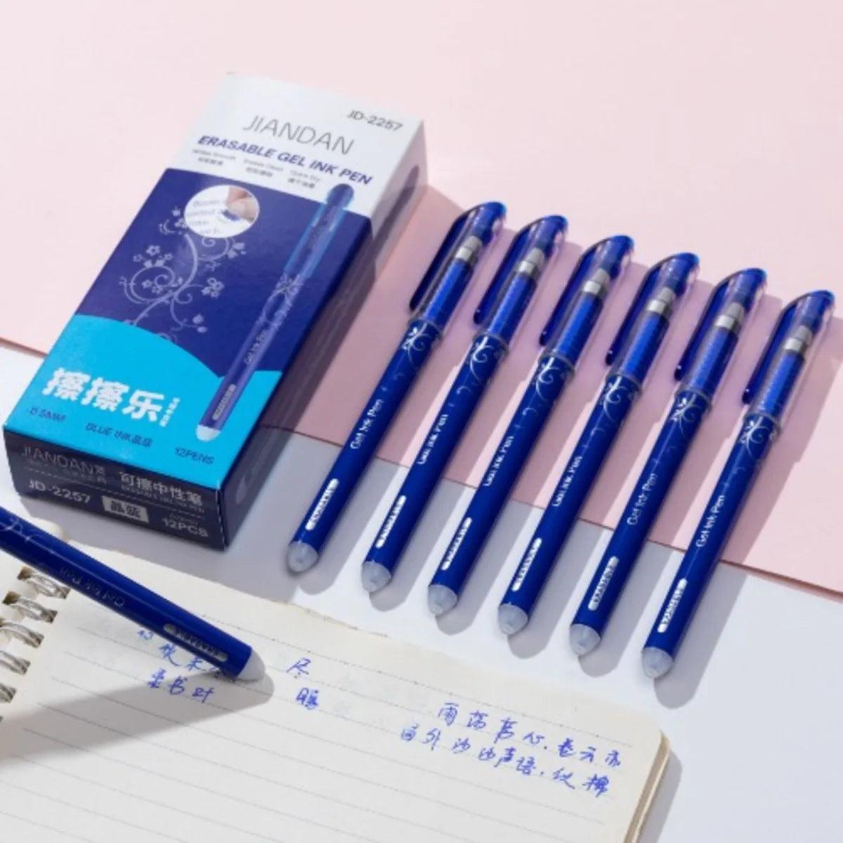 Erasable Blue Ink Gel Pen For Writing 1- Pen