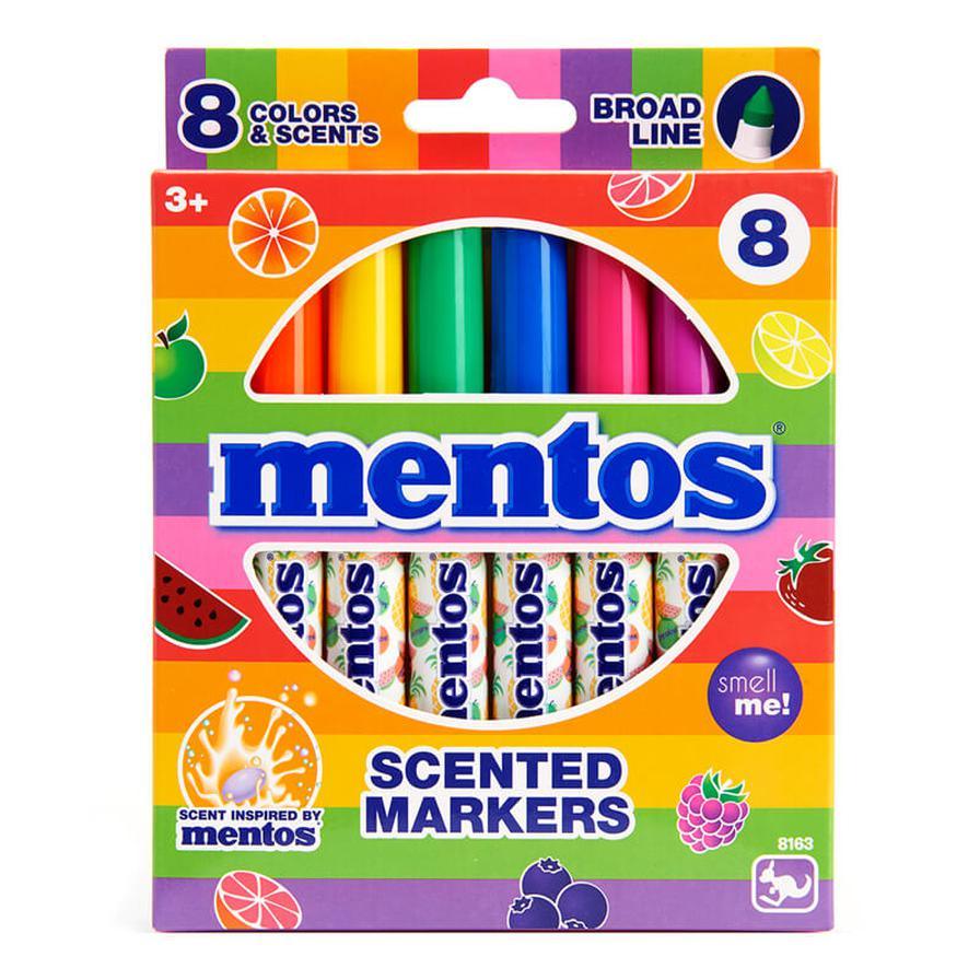 Kangaru Mentos Scented Boardline Markers (8 Pack)