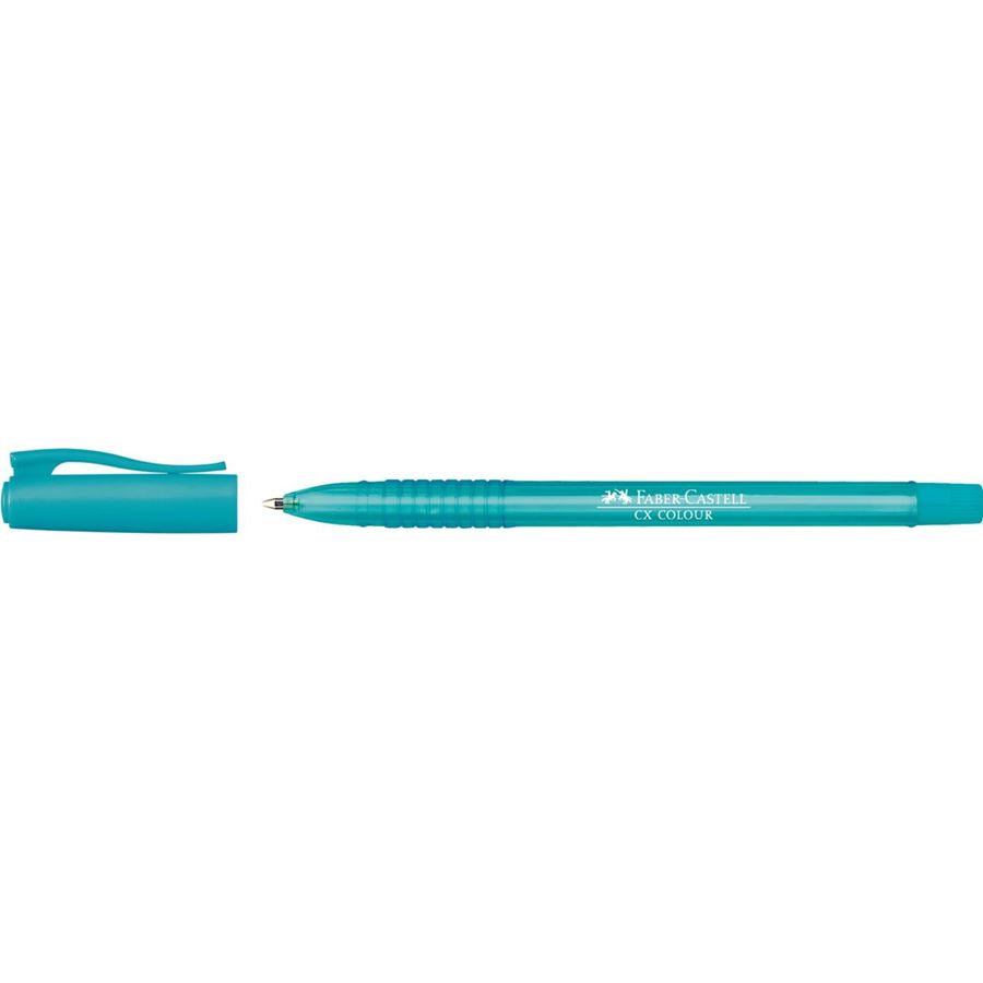 Faber-Castell CX-7 Ballpoint Pen (0.7mm, Set of 10 Pieces, Blue)
