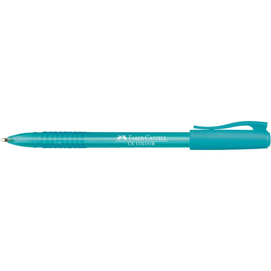 Faber-Castell CX-7 Ballpoint Pen (0.7mm, Set of 10 Pieces, Blue)