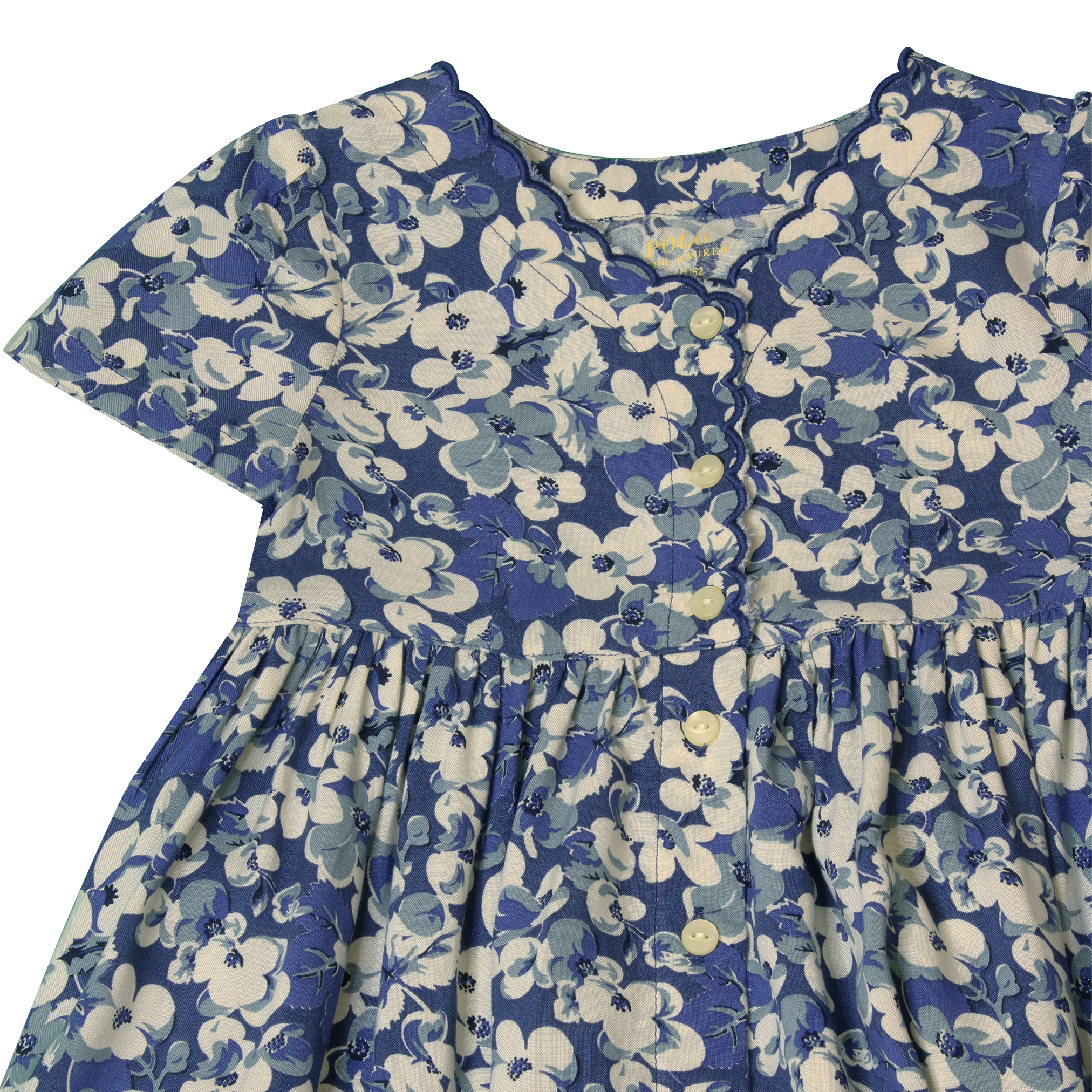 Ralph Lauren Kids Floral Blue Dress - 3alababak