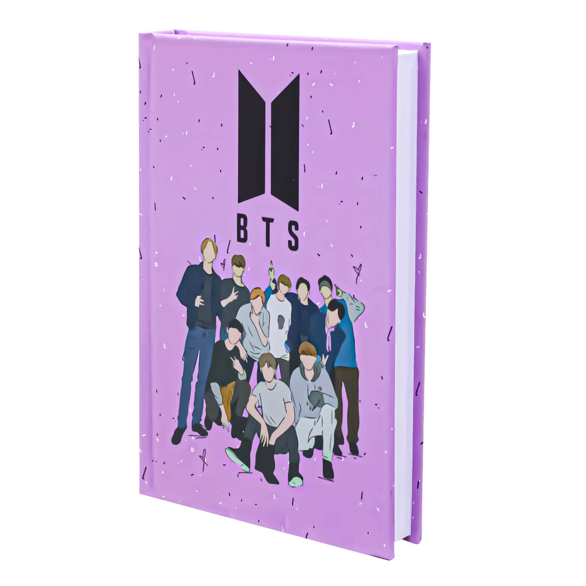 2BE Notebook  A5 192 sheets - BTS