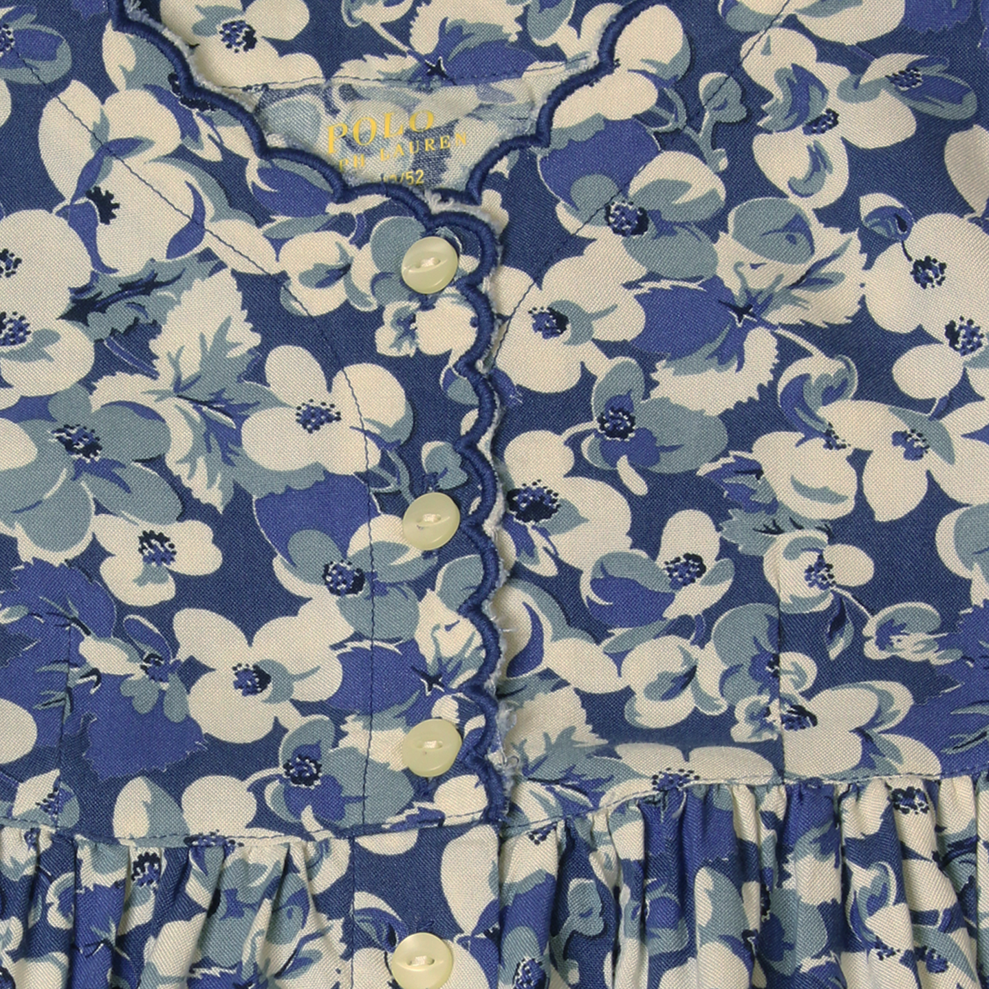 Ralph Lauren Kids Floral Blue Dress - 3alababak