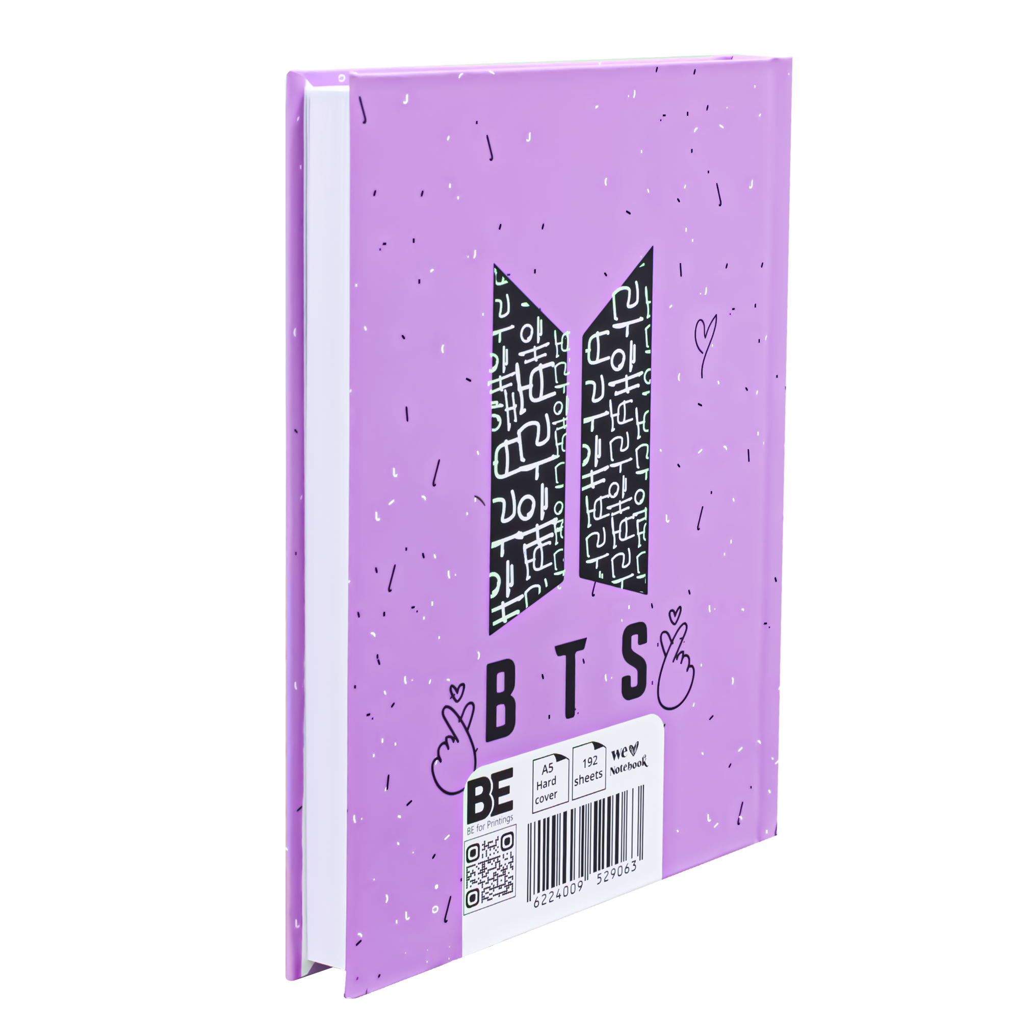 2BE Notebook  A5 192 sheets - BTS