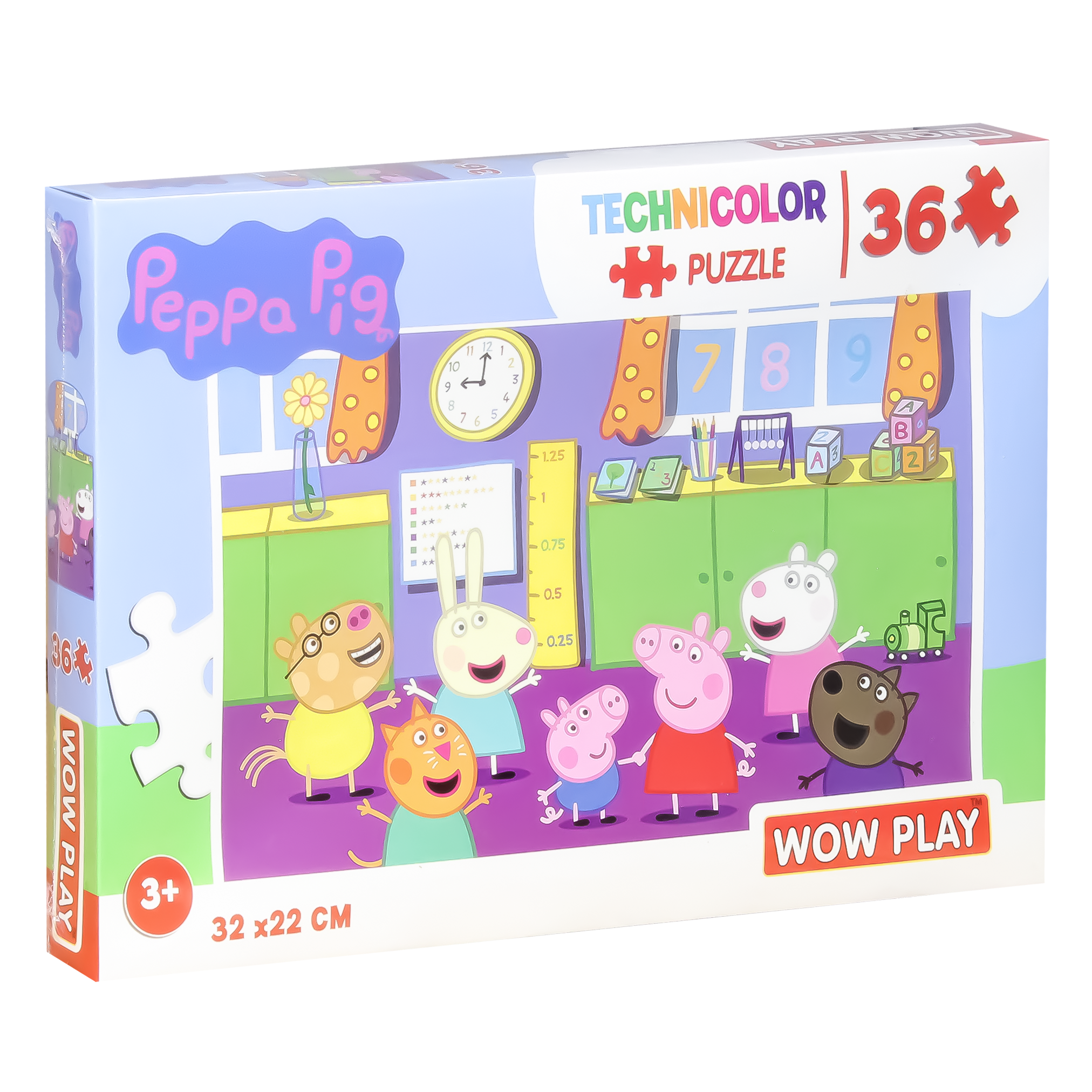 Wow Play Technicolour Puzzle 36 pieces 