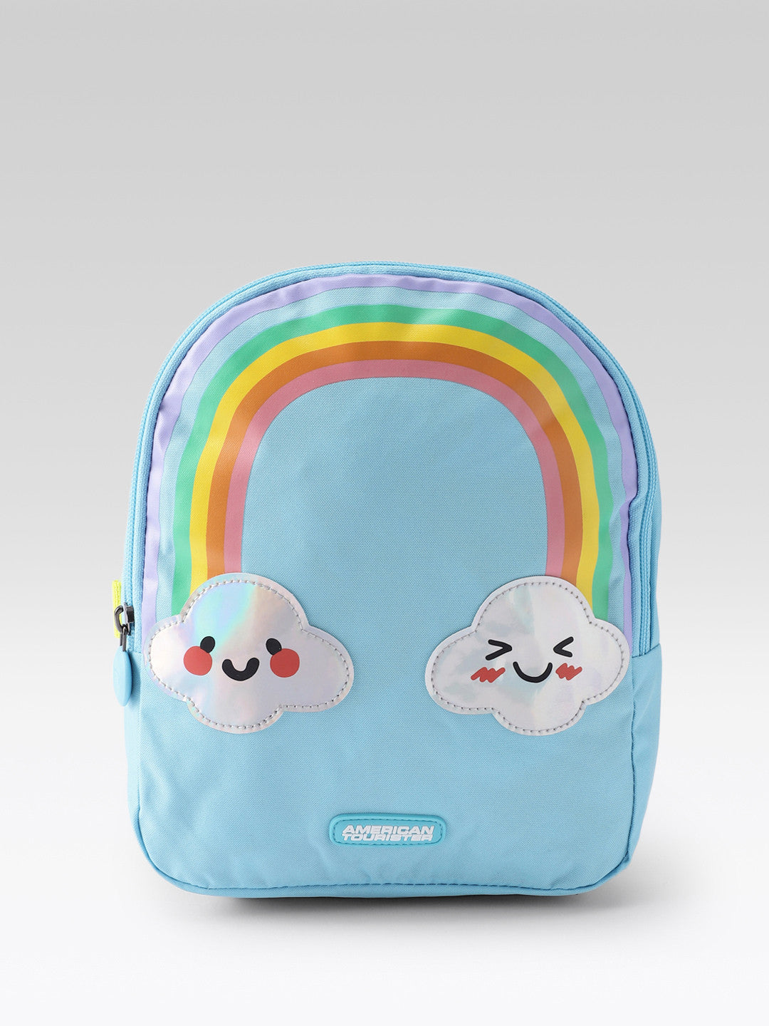 American Tourister Colourblocked Applique School Backpack