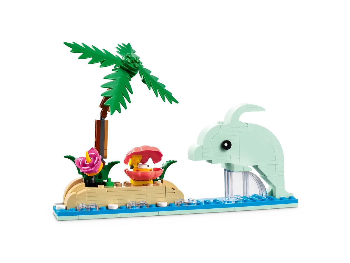LEGO-Tropical-Ukulele-31156-Creator 3 in 1, Creative Lighting Set Accessories Compatible with 31156 Flowers Guitar Lego Set