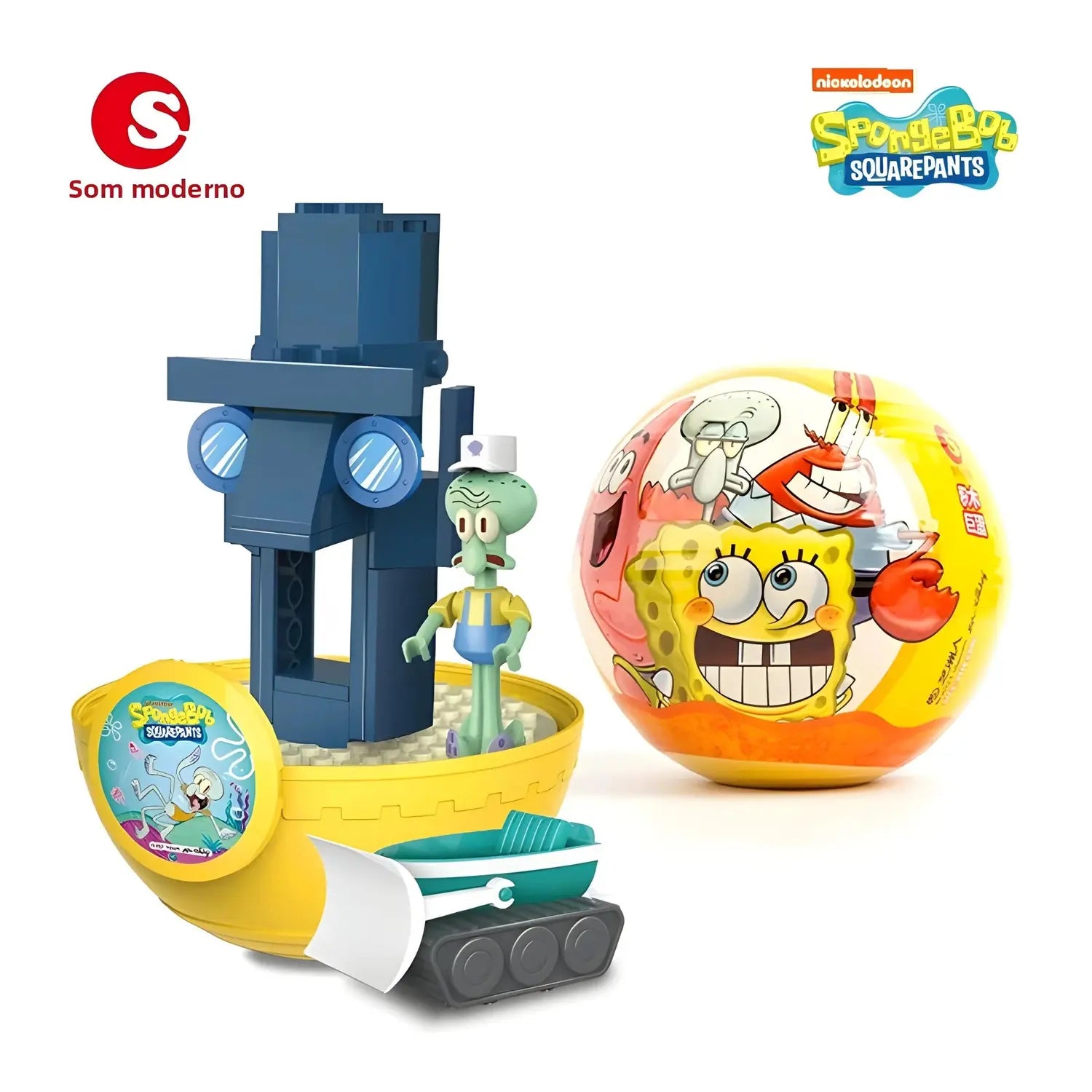 Nickoledeon SpongeBob Squarepants Building Blocks Toys