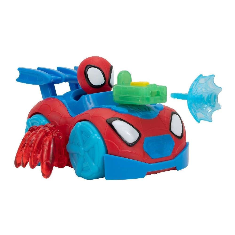 Disney Junior Marvel Spidey and His Amazing Friends Spidey Vehicle 15 cm With Sound And Light