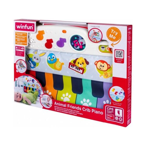 WinFun Animal Crib Piano