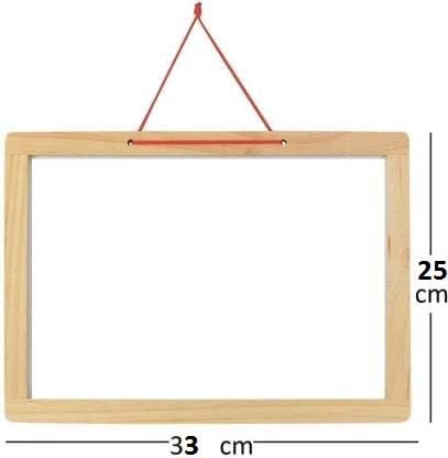 Multifunctional Magnetic Wooden Chalkboard Kids Educational Toys Game Whiteboard Blackboard Drawing Toys for Children (2 in1 Writting Slate)