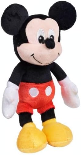 Disney Junior Mickey Mouse Bean Plush Mickey Mouse Stuffed Animal, Kids Toys for Ages 2 Up by Just Play