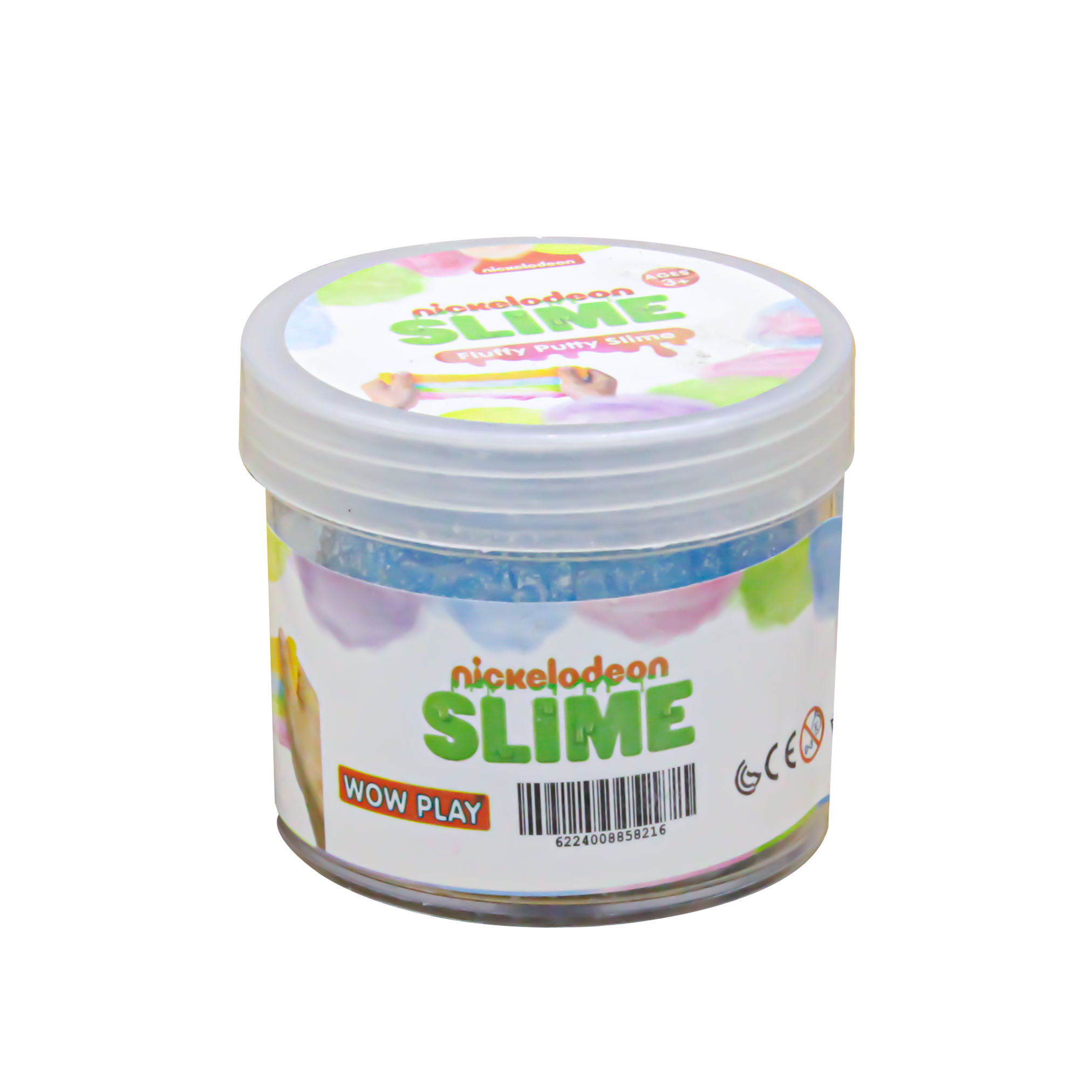 Wow Play Nickelodeon Slime Fluffy Putty Slime - Blue