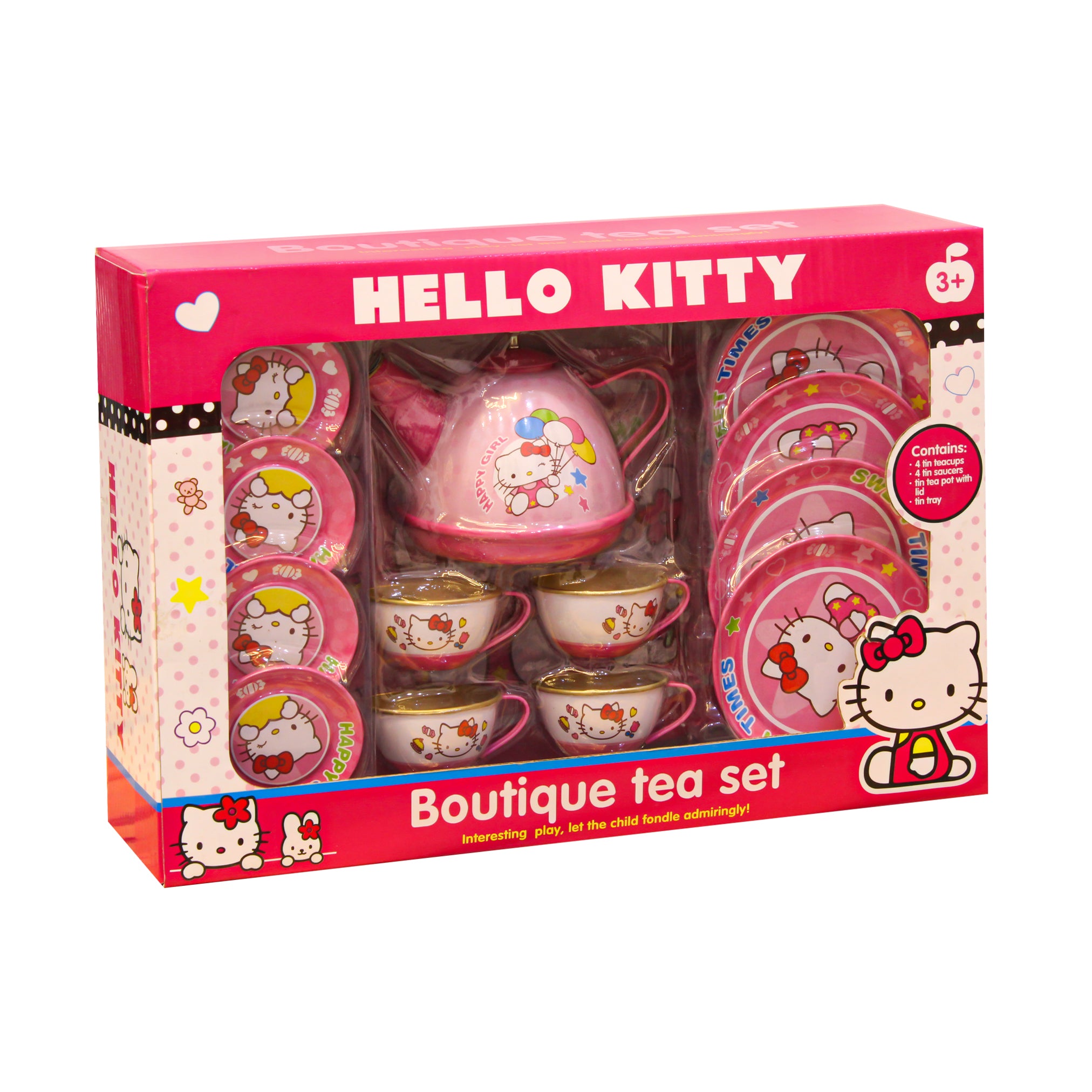 Boutique hello kitty Tea Set Wonderful Party Playset for Kids