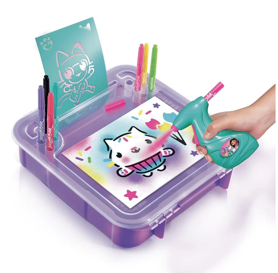 Canal Toys Airbrush Art Activity Case Gabby's Dollhouse