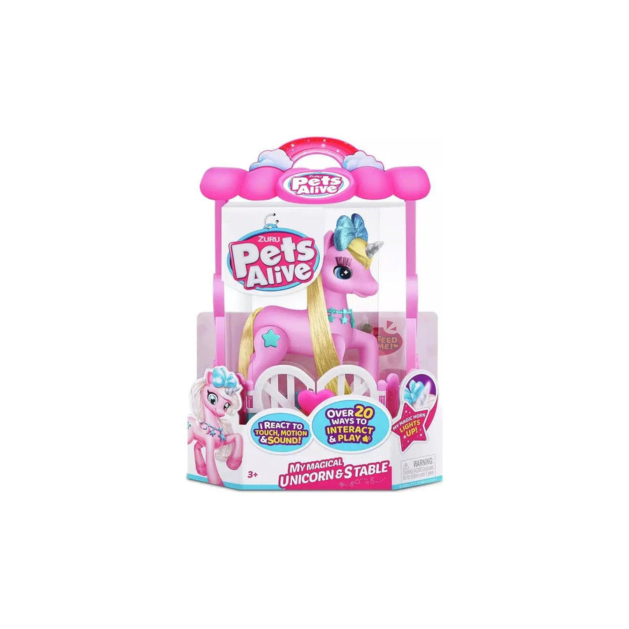 Pets Alive Magical Unicorn | Interactive Robotic Toy | Ages 3+