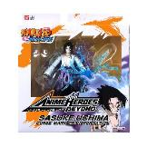 Naruto Shippuden Anime Heroes Sasuke Uchiha (Curse Mark Transformation Version) Action Figure