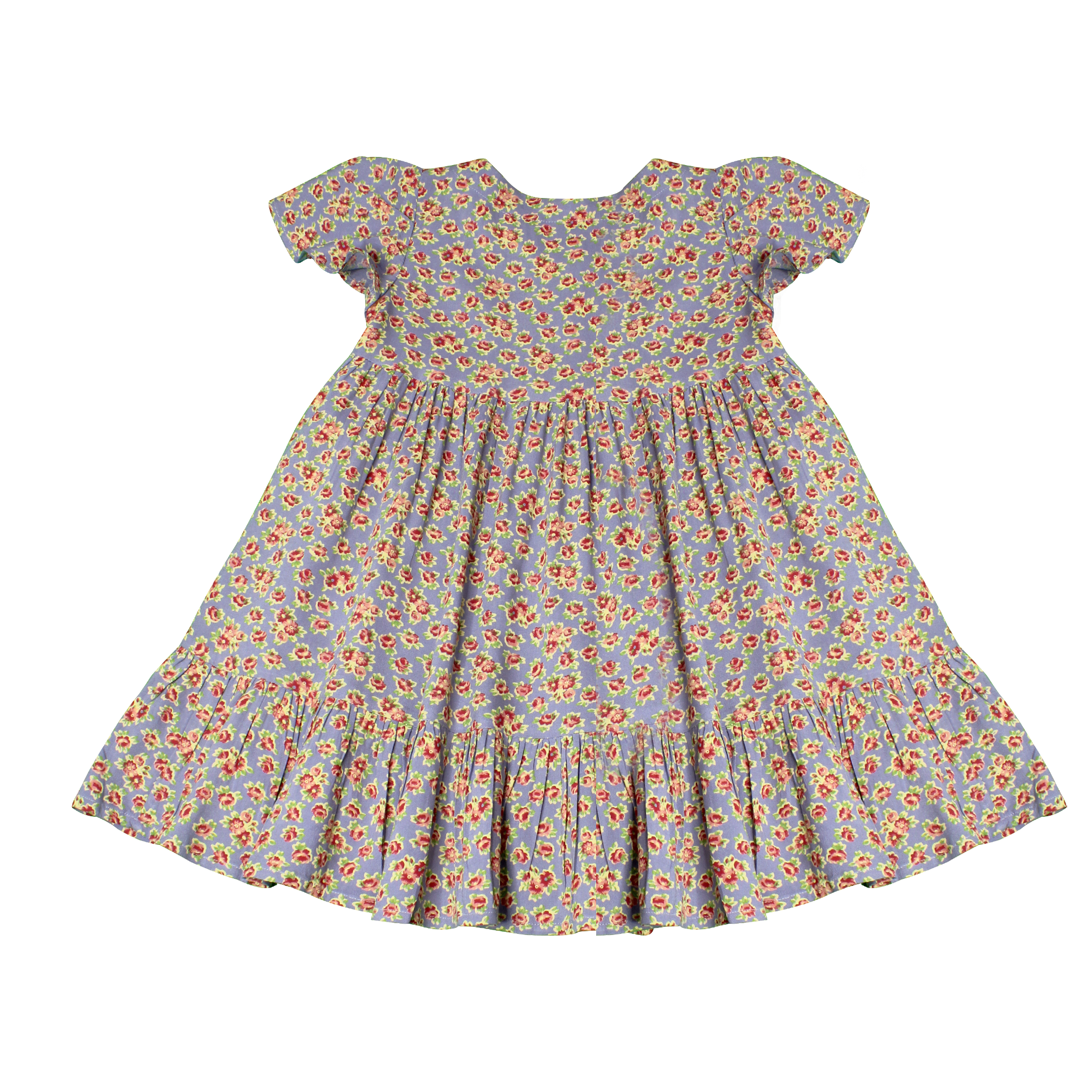 POLO RALPH LAUREN Kids BLUE FLORAL DRESS - Size 3/3T - 3alababak