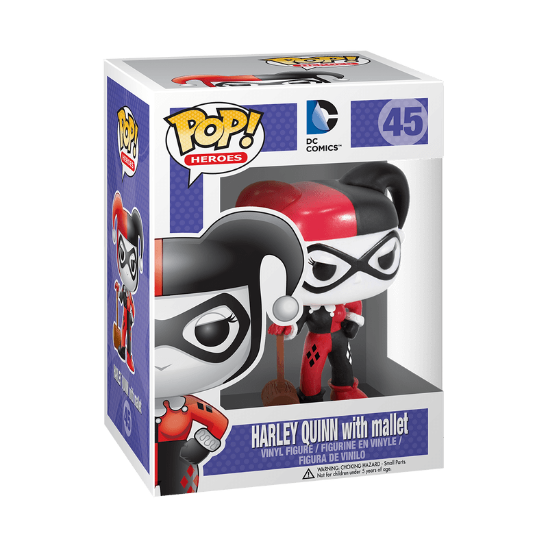Funko Pop DC COMICS - HARLEY QUINN WITH MALLET (CLASSIC)