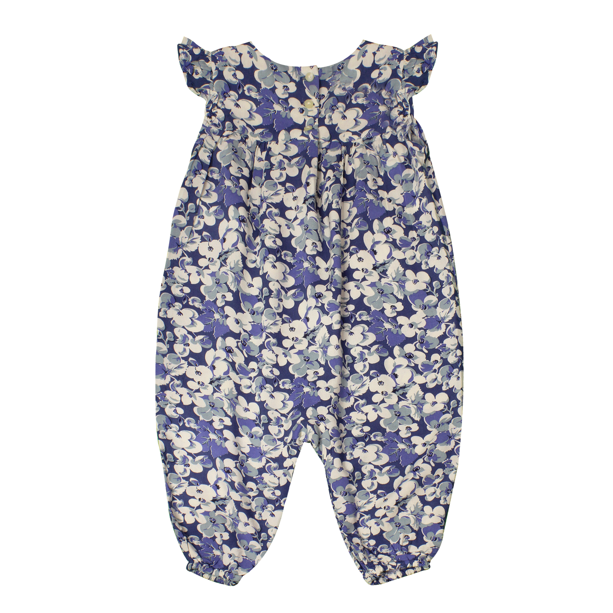 Ralph Lauren Kids Blue Floral jumpsuit - 3alababak