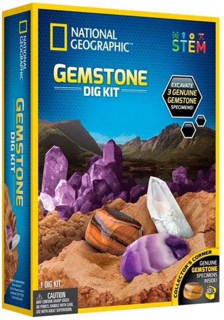 National Geographic -  Gemstone Dig Kit