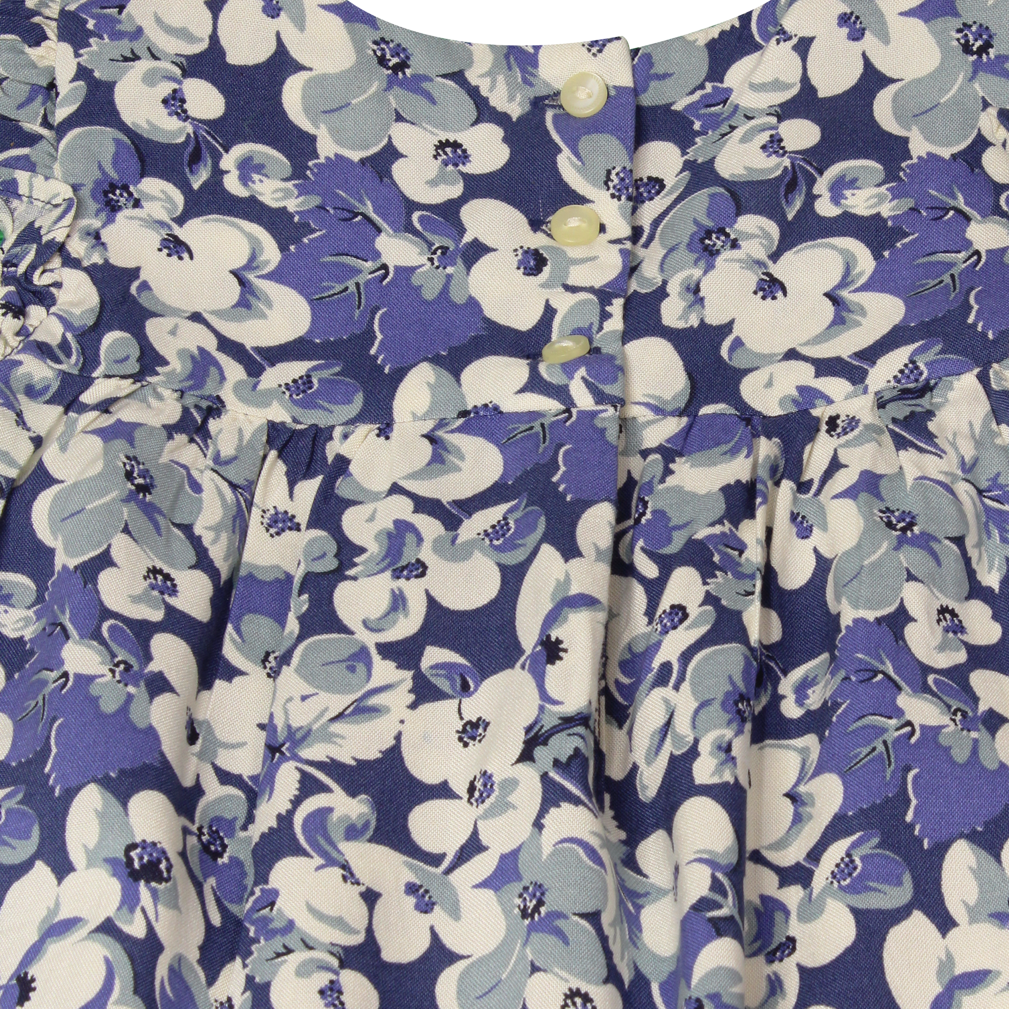 Ralph Lauren Kids Blue Floral jumpsuit - 3alababak